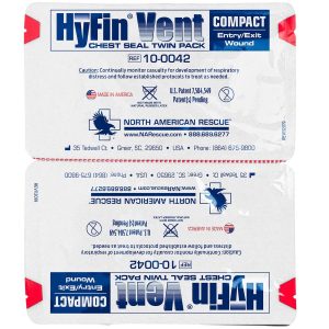 Hyfin Vent Compact Chest Seal Twin Pack, 10-0042, North American Rescue - Image 4