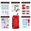 2 Person Comfort Survival Kit, Rolling Bag, Red