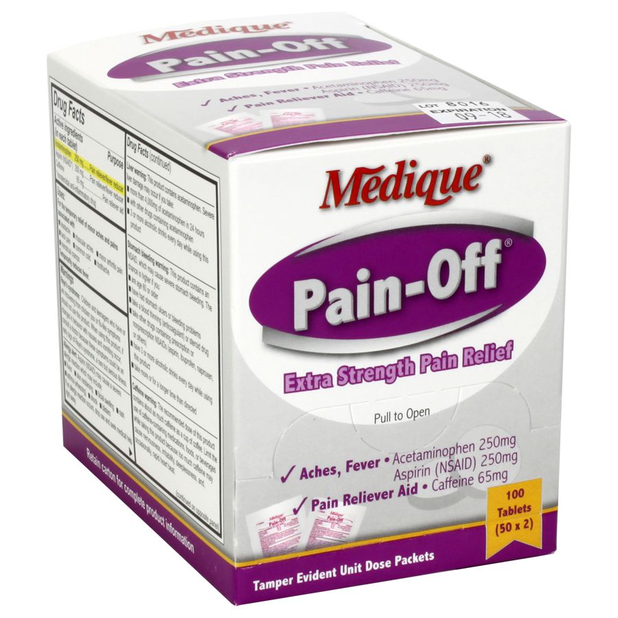 Pain-Off Extra-Strength Pain Relief, 100/Box - Image 2