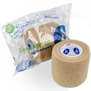 Alternative view of Sensi Wrap, Self-Adherent - 2" x 5 yds, Tan, 1 each