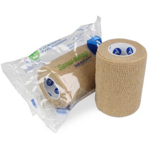 Alternative view of Sensi Wrap, Self-Adherent - 3" x 5 yds, Tan, 1 each