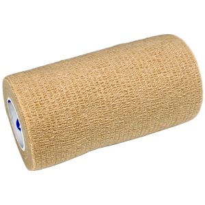 Alternative view of Sensi Wrap, Self-Adherent - Latex Free, 4" x 5 yds Tan, 1 each