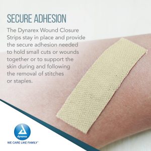 1" x 4" SecureStrip Adhesive Wound Closures, 4 per pouch - Image 5