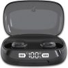 TWS True Bluetooth 5.0 Wireless Earbuds with 2000mAh Charging Case