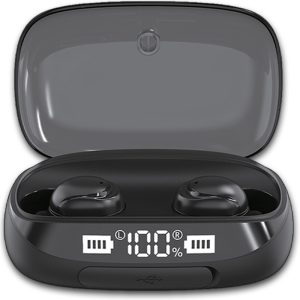TWS True Bluetooth 5.0 Wireless Earbuds with 2000mAh Charging Case