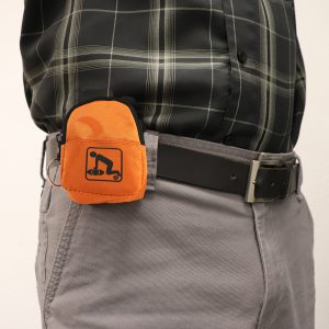 CPR Orange Beltloop Keychain Backpack with Faceshield, Gloves, and Cleansing Wipes - Image 6