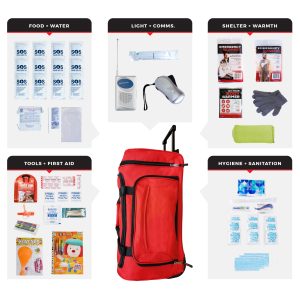 Children's Survival Kit, Rolling Bag