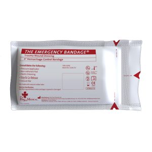 4" Emergency Bandage, THE ISRAELI BANDAGE, White - Image 6