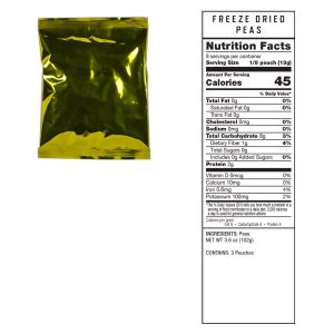 Alternative view of 120 Serving Freeze Dried Vegetable Bucket