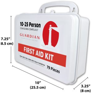 Guardian 10-25 Person First Aid Kit - Plastic - Image 4