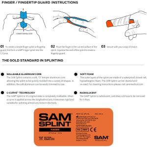 Sam Splint, Reusable - Finger, 10 pack - Image 3