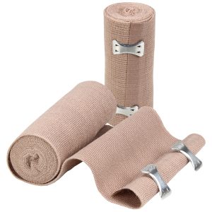 4" x 5 yd Elastic (Ace) Bandage with 2 Fasteners - 1 Each - Image 6