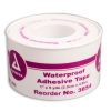 1"x5 yd. Waterproof tape, plastic spool, 1 ea.