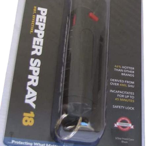 Pepper Spray 1/2 oz with Key Ring Pouch