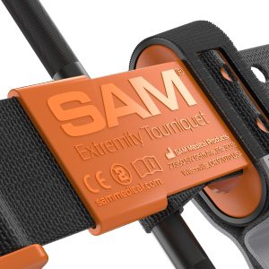 SAM XT Extremity Tourniquet - Black & Orange - Image 4