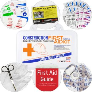 Bilingual OSHA Contractors First Aid Kit for Job Sites up to 10 People, 97 pieces - Image 6