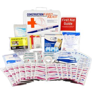Bilingual OSHA Contractors First Aid Kit for Job Sites up to 25 People, 180 pieces - Image 4