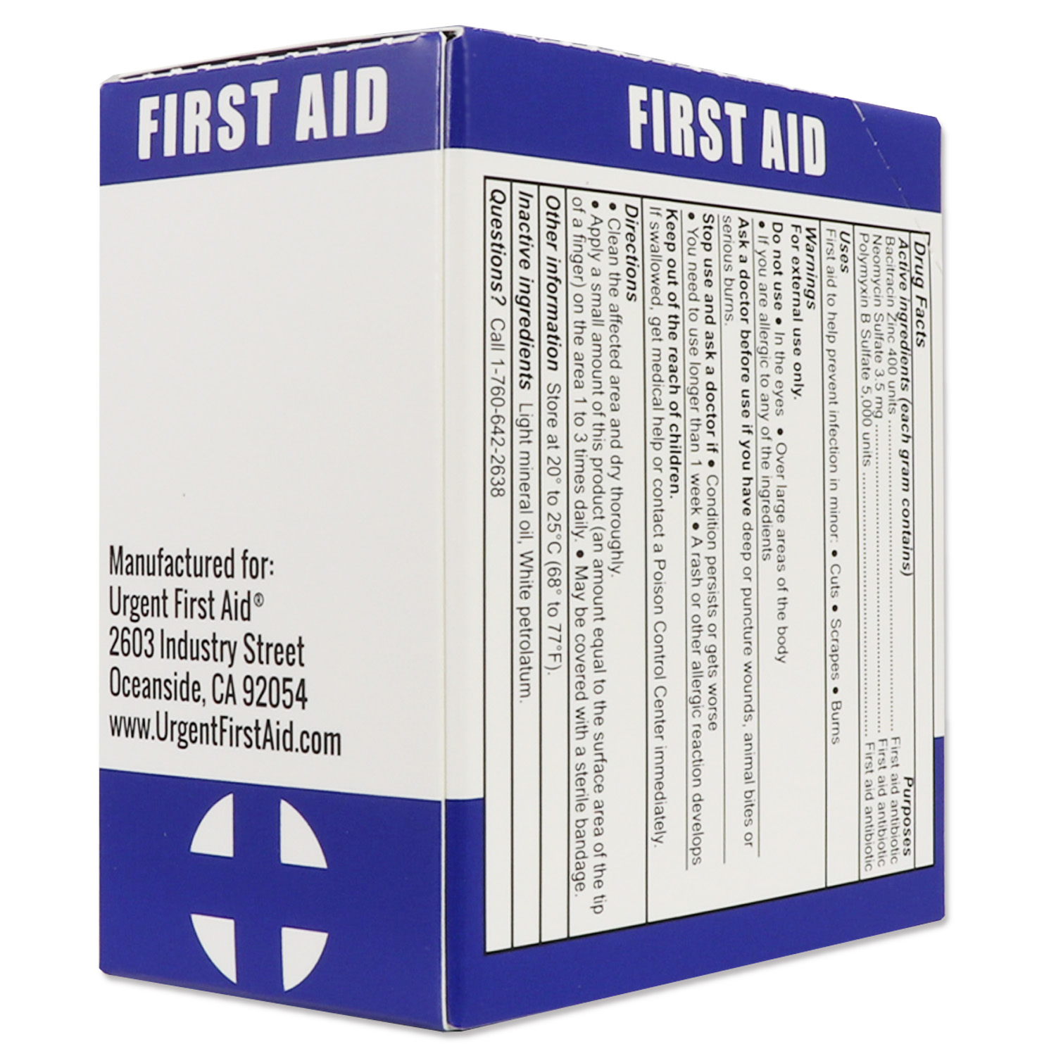 Triple Antibiotic Ointment, 0.5gm, 25 per box - Image 11